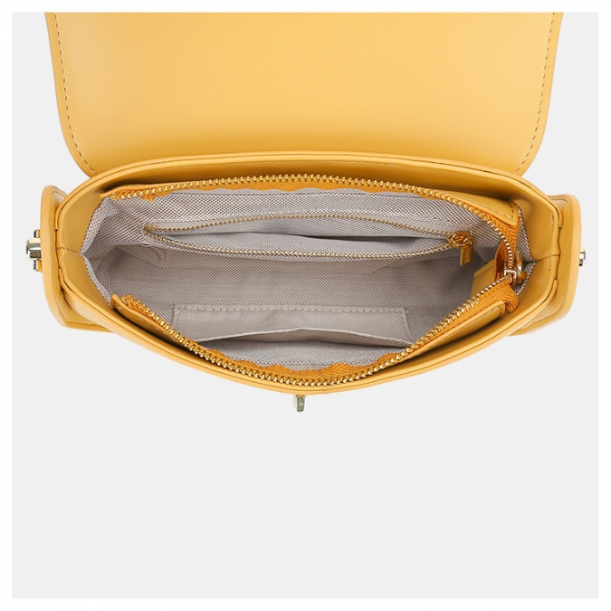 borsa ascelle spalla di colore personalizzato di design famoso ragazze in pelle liscia 