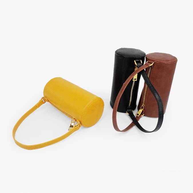 handbags odm manufacturer ladies fashion cylinder shoulder bags 